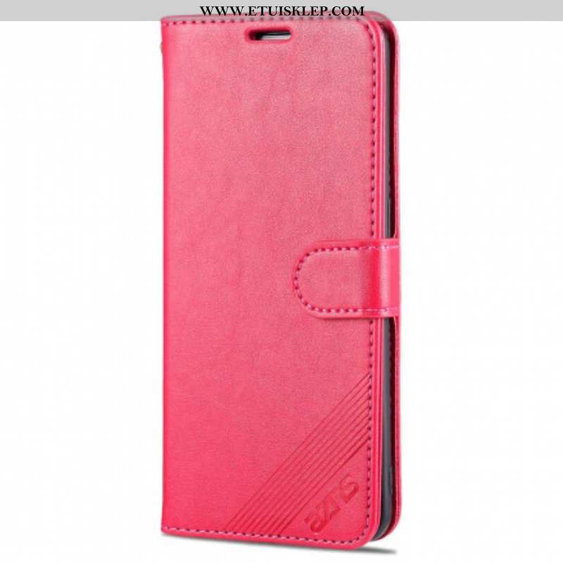 Etui Folio do Oppo Reno 6 5G Sztuczna Skóra Azns